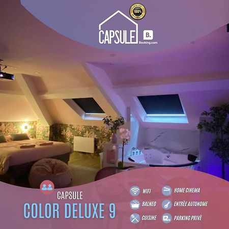 Capsule Color Deluxe Balneo I Ecran Home Cinema I Console De Jeux Trith-Saint-Leger Εξωτερικό φωτογραφία