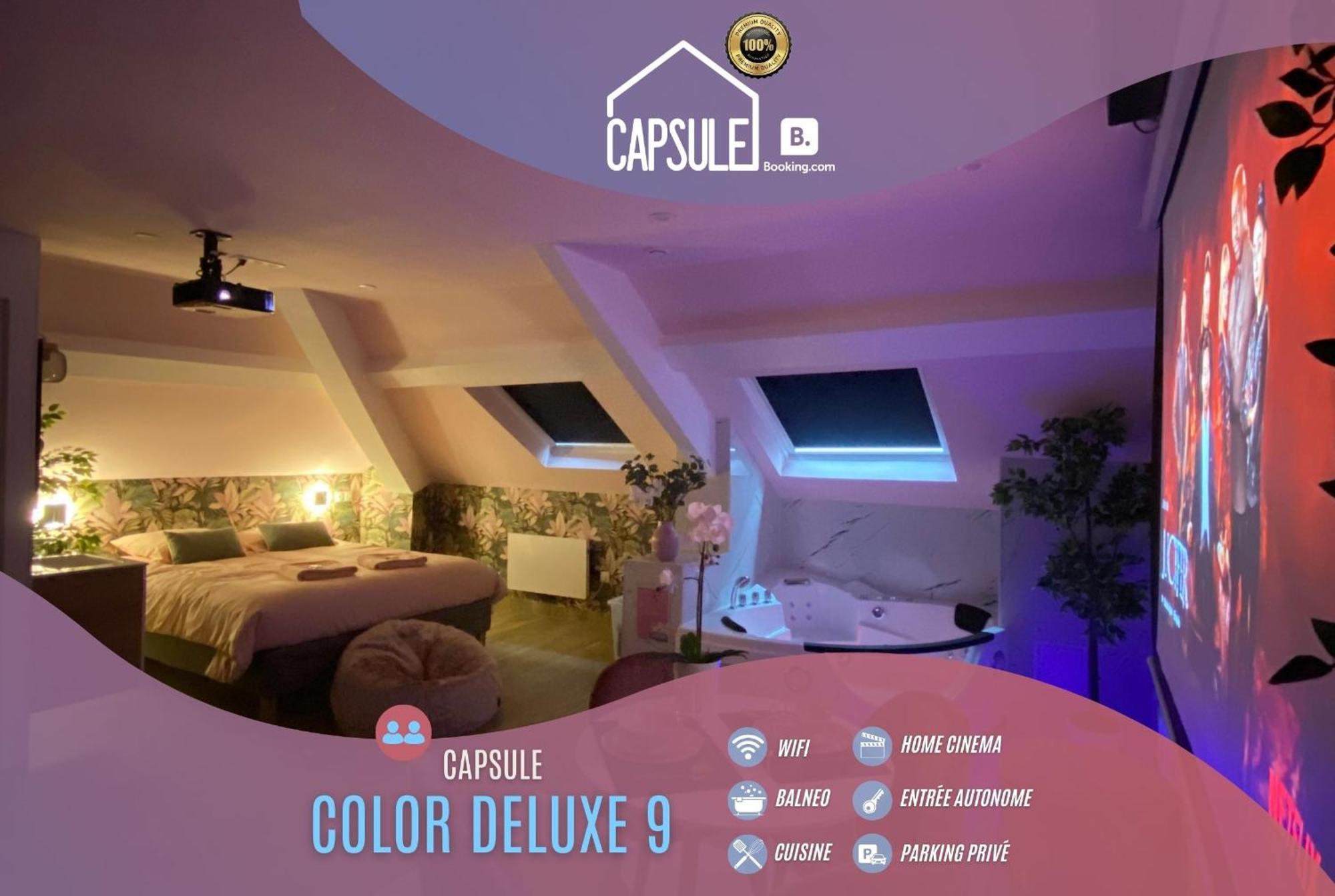 Capsule Color Deluxe Balneo I Ecran Home Cinema I Console De Jeux Trith-Saint-Leger Εξωτερικό φωτογραφία