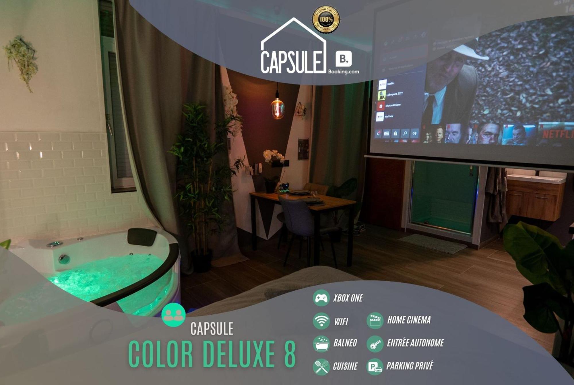 Capsule Color Deluxe Balneo I Ecran Home Cinema I Console De Jeux Trith-Saint-Leger Εξωτερικό φωτογραφία